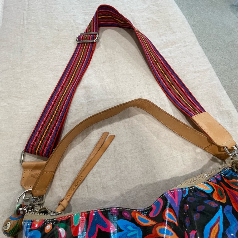 Consuela Sophie Multicolored Hobo Crossbody Bag - Picture 7 of 16